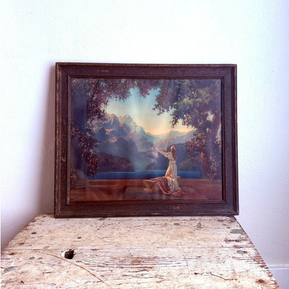 Robert Atkinson Fox Framed Art Print "Dawn" Circa‎ 1920s
